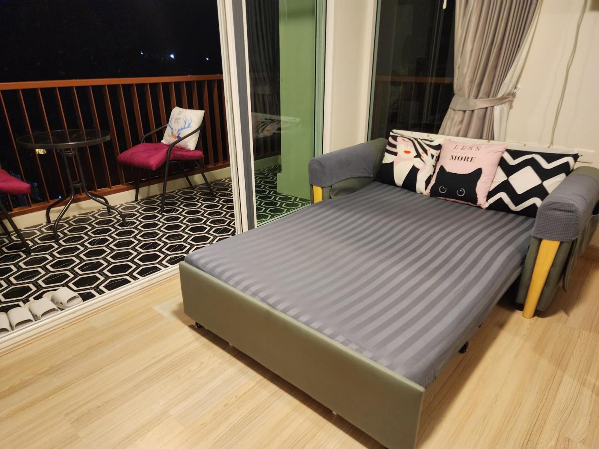 Pangsapuri Bann Khao Yai 50 Sqm-corner, King Bed, Balcony Mu Si